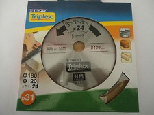 DISQUE MEULEUSE 180x20 mm X 24