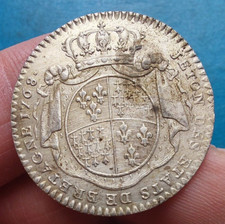 Louis XV ,  jeton des Etats de Bretagne 1768 , Rennes , argent