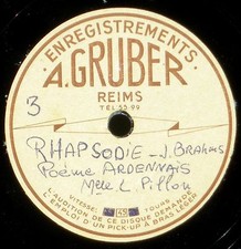 "Mlle L. Pillon" Rhapsodie