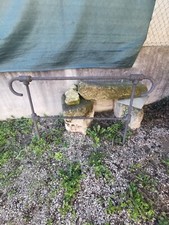 Barrière En Acier Et Fonte De Voie Ferroviaire Française