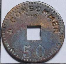 Jeton 50 à Consommer SIEMA - 784791