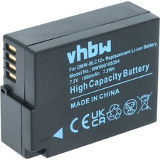 Batterie pour Panasonic Lumix DMC-GH2HGK DMC-GH2K DMC-GH2HK 1000mAh 7,2V