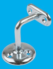 1x BZP Galvanisé Balustrade Support Rampe Support Barrières Escaliers Retenue