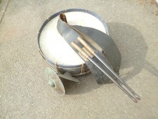 tambour de garde champêtre ancien avec baudrier et baguette ébène