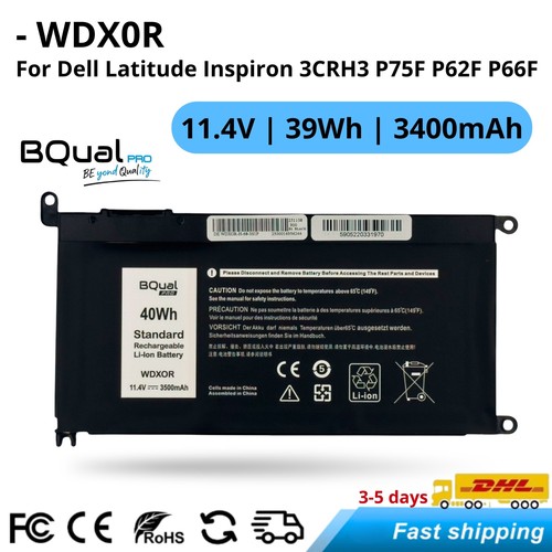 Batterie wdx0r pour - pour, ordinateur