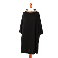 Robe noire viscose ANNETTE