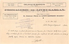 1945 FROMAGERIE DELAHAYE