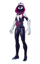 Spiderman Figurine ghost spider black Titan Hero Serie 30 Cm Jouet Articulé 