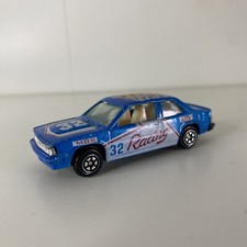 Voiture Miniature Bleu En Métal Jouet Ancien 