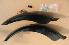 Garde Boue HOT ROAD Noir roue 26" AV & AR 80mm vélo chopper beachcruiser