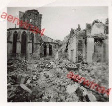 Église détruite après