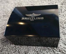 Boîte de montre Breitling Bakelite + écrin de voyage simili cuir 