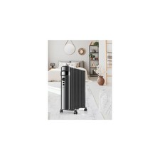 SUPRA Radiateur mobile bain d'huile 2500W Thermostat Réglable Minuterie