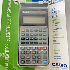 Calculatrice Casio FX-180P Plus - NEUVE Scellée NEUF