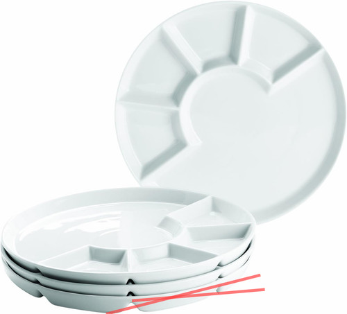Assiette fondue cm - assiette, 24