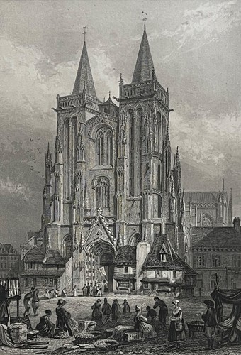 Quimper cathédrale bretagne - quimper,