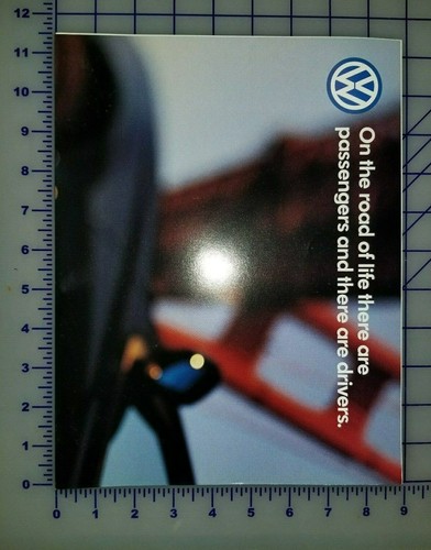 Dépliant brochure volkswagen - dépliant,