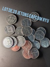 Lot De 20 Medal jetons Token Capcom pour Coin Pusher, borne Arcade Q25...