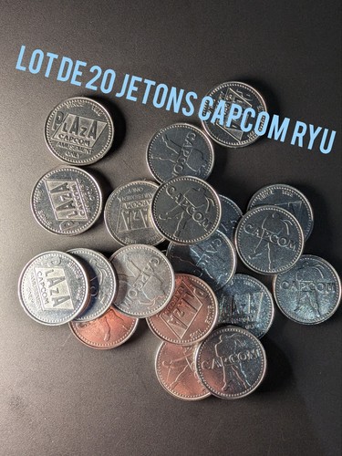 Lot medal jetons - 20,