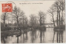 CPA BRETAGNE CESSON UN COIN DE LA VILAINE - REF 422