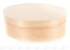 Boîte Durée Ovale Bxhxt = 150x110x50mm Neuf Erzgebirge Boîte de Puce Bois