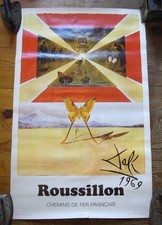 Affiche SNCF Signée SALVADOR