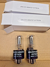 2x TUBES HYTRON 6SN7GT JAN CHY