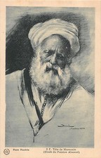 Maroc - Tête de marocain -