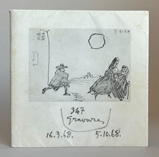 PICASSO. 347 gravures. 1968