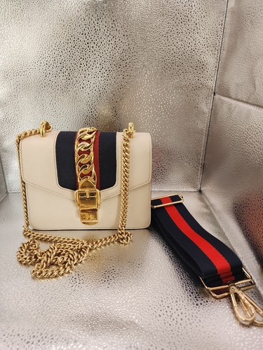 Gucci sylvie mini - ivory, &