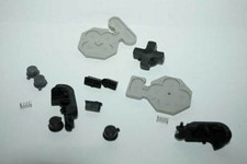 KIT TASTI & GOMMINI COLORE NERO NINTENDO DS FAT USATO OTTIMO STATO GD1