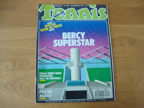 Tennis magazine 1991 188 - 1991, n°188