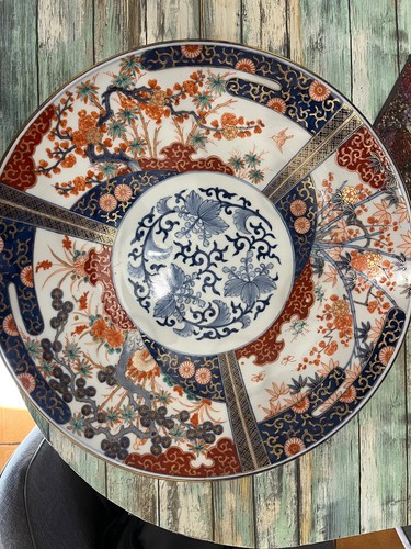 Grand plat japonais - , imari