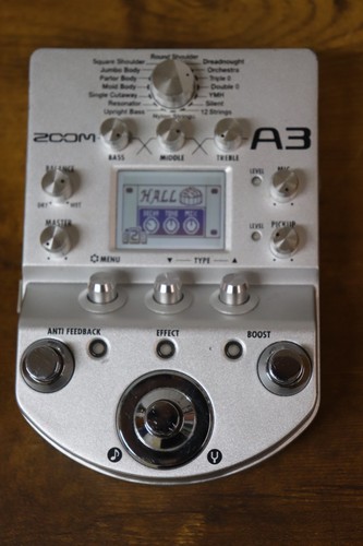 Zoom acoustic guitar preamp - a3,