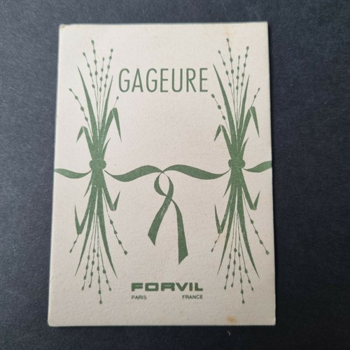 Forvil gageure carte - forvil,