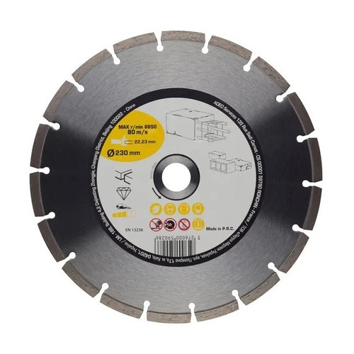 Disque diamant 230 pour béton - diamant,