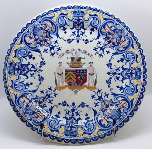 Ancienne assiette plate - assiette,