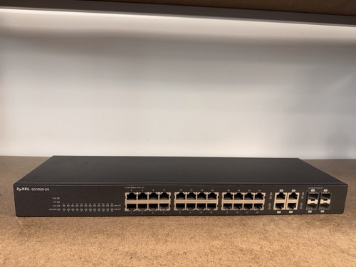 Switch zyxel gs1920 24hp - switch, gs1920-24hp