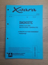 (347A) Manuel CITROEN Xsara 2 Com 2000 - Diagnostic Multiplexage Généralités