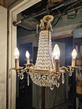 lustre pampilles Montgolfière Restaurer 