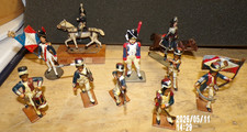 Lot de  10 soldats de plomb