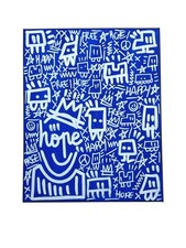 MR.HOPE  - TOILE - STREET ART