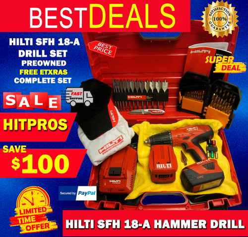 Hilti sfh drill set - sfh,