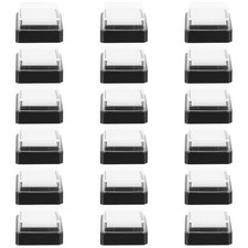  Lot de 18 tampons encreurs vierges - Tampons encreurs éponge vierges pour vos