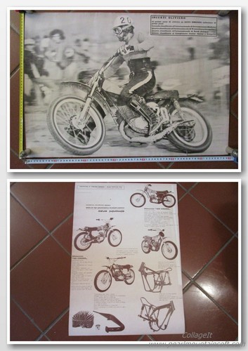 Poster moto simonini - poster, 125