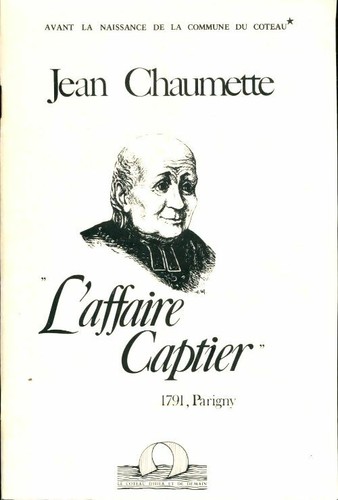 Affaire captier 1791 - captier, :
