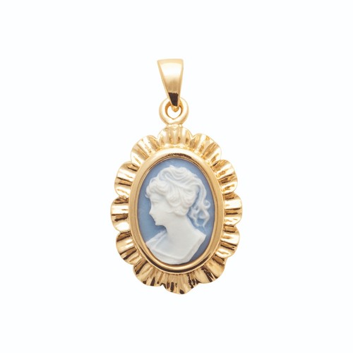 Pendentif plaqué 18 - en, or