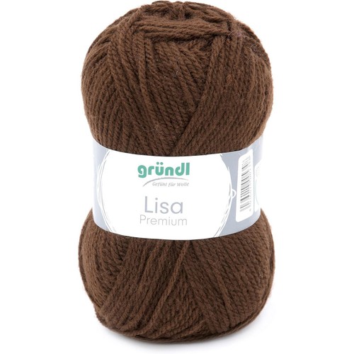 Pelote laine chocolat - pelote,