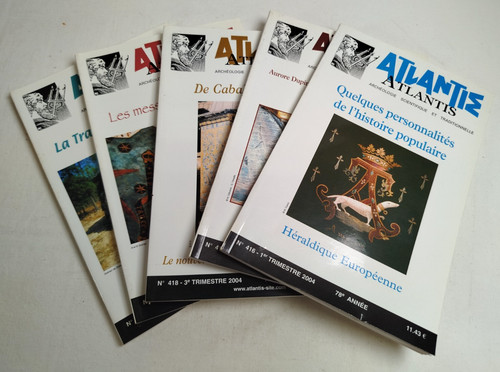 Lot revues atlantis livre - lot,