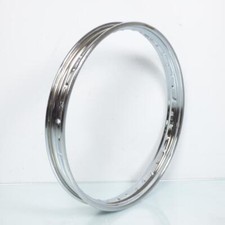 Cercle de jante chromé 17 pouces 1.50x17 GP 36 rayons pour mobylette cyclomoteur